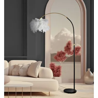 LAMPA PODŁOGOWA ARC PLUR 100x150-180 cm